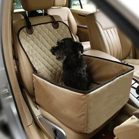 dog cat pet booster seat mat travel basket puppy car carrier bag box