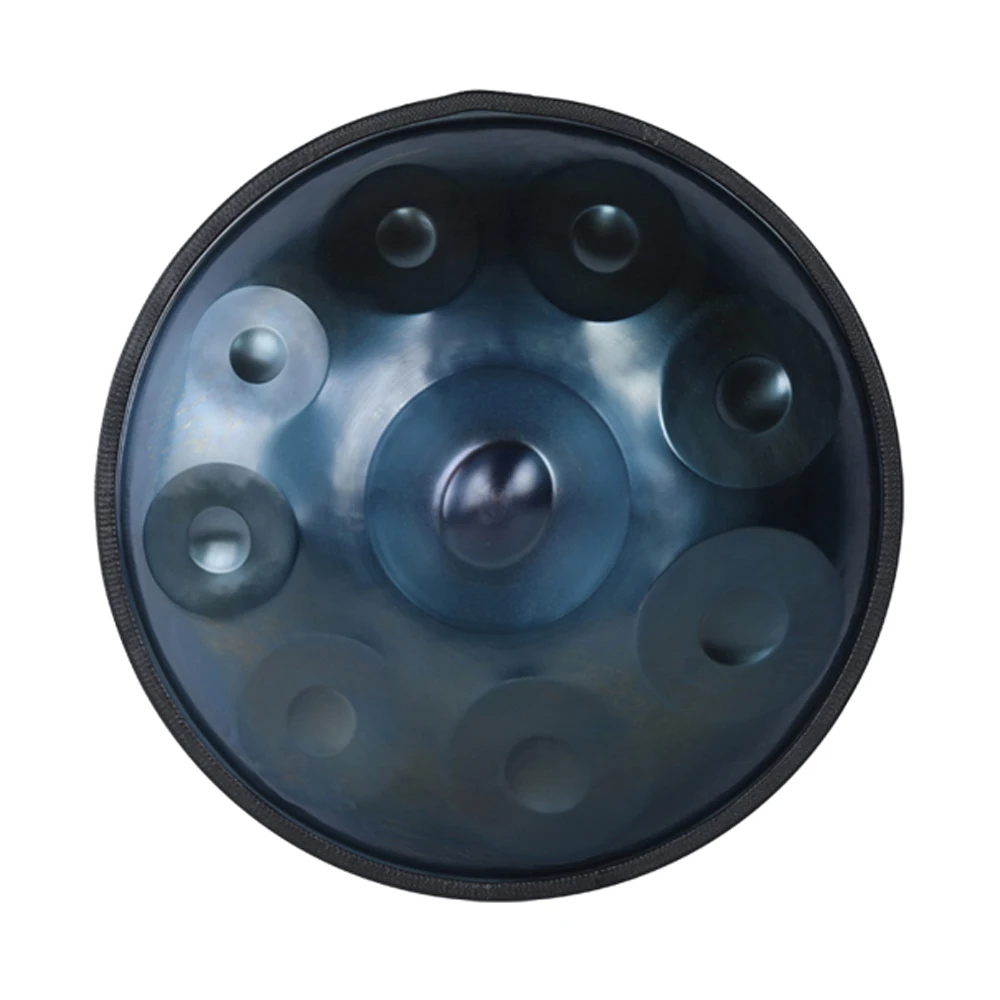 Handmade performance hang drum HandPan hand-made 56cm hang drum 9 tone 10 tones hang musical instrument gift drum bag