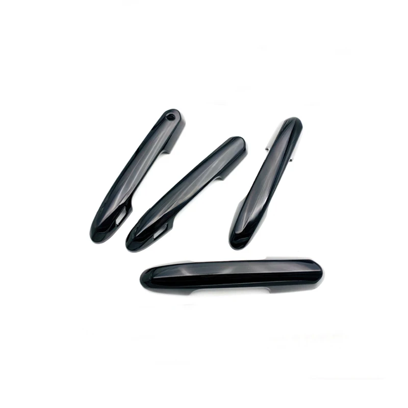 Черная крышка дверной ручки для пианино из АБС пластика Накладка 2019 2020 Toyota RAV4