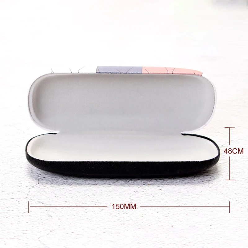 Cartoon Glasses Box Matel Hard Cover Eyeglasses Protector Spectacel Eyewear Case For Women High Quality Student School Cases | Аксессуары