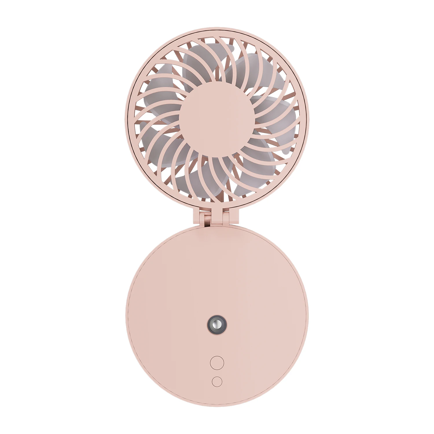 2020 Portable Folding Spray Fan USB Rechargeable Mini Multi-function Desktop Hanging Neck Pocket Small For Office Outdoor | Бытовая