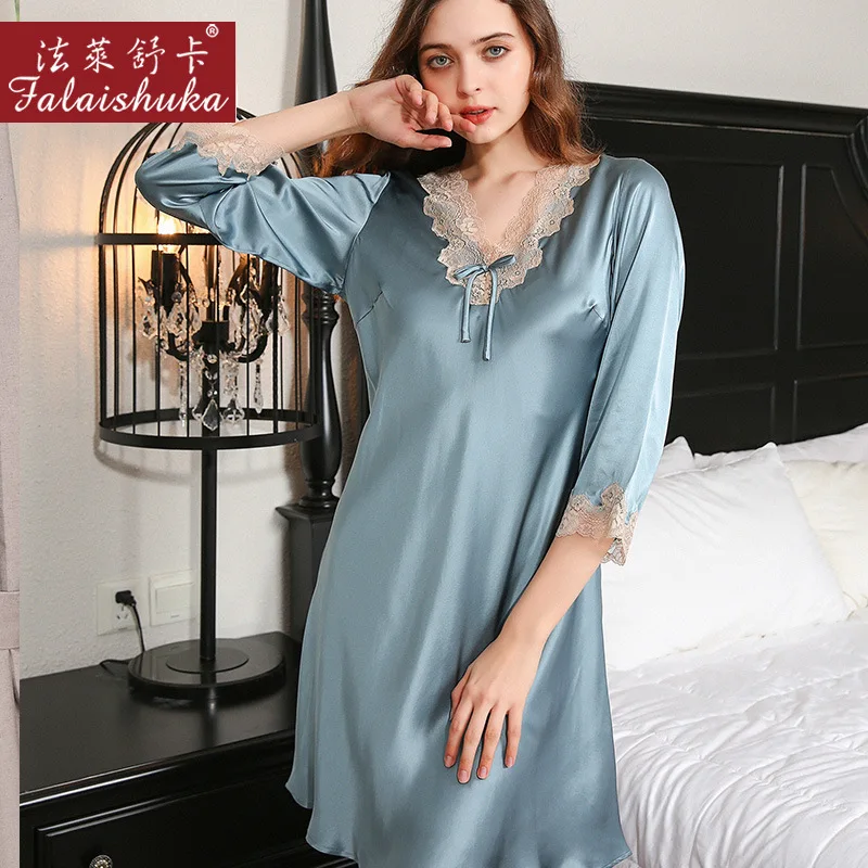 16 momme  100%       sleepdress  v-       