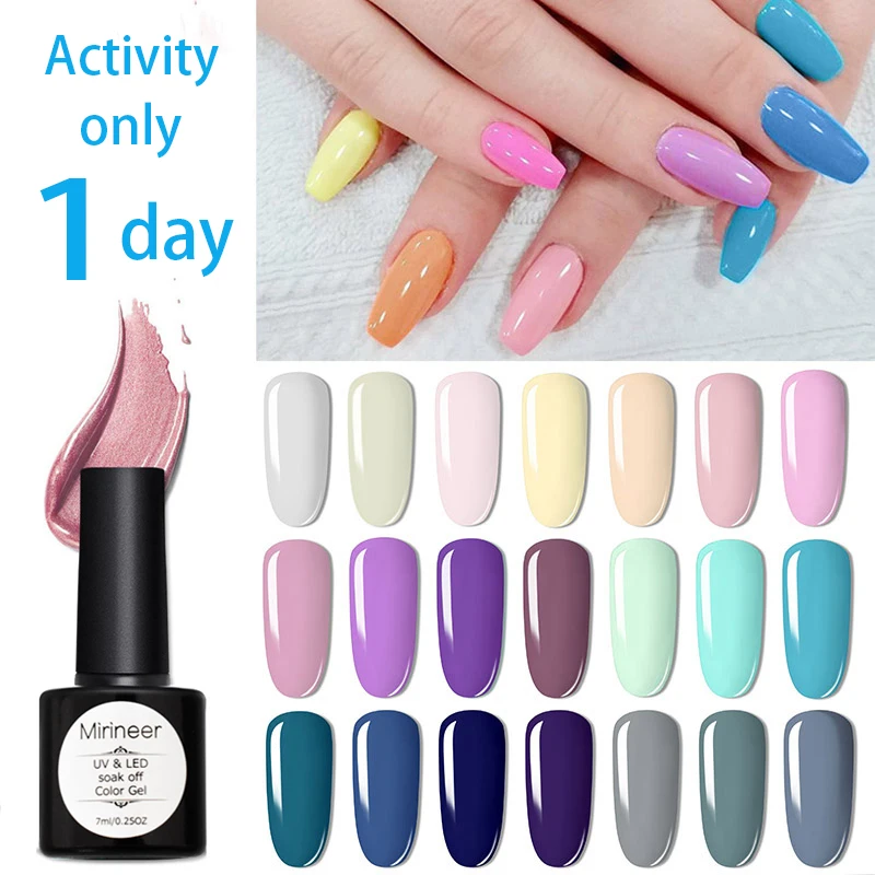 Гель лак полуперманентный Гибридный для ногтей комплект матового топового