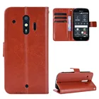 Нанесите на FUJITSU F-42A кожаный мобильный телефон shell раскладушка FUJITSU F-01L Ретро Магнитный Мобильный телефон Защитный корпус для телефона чехол