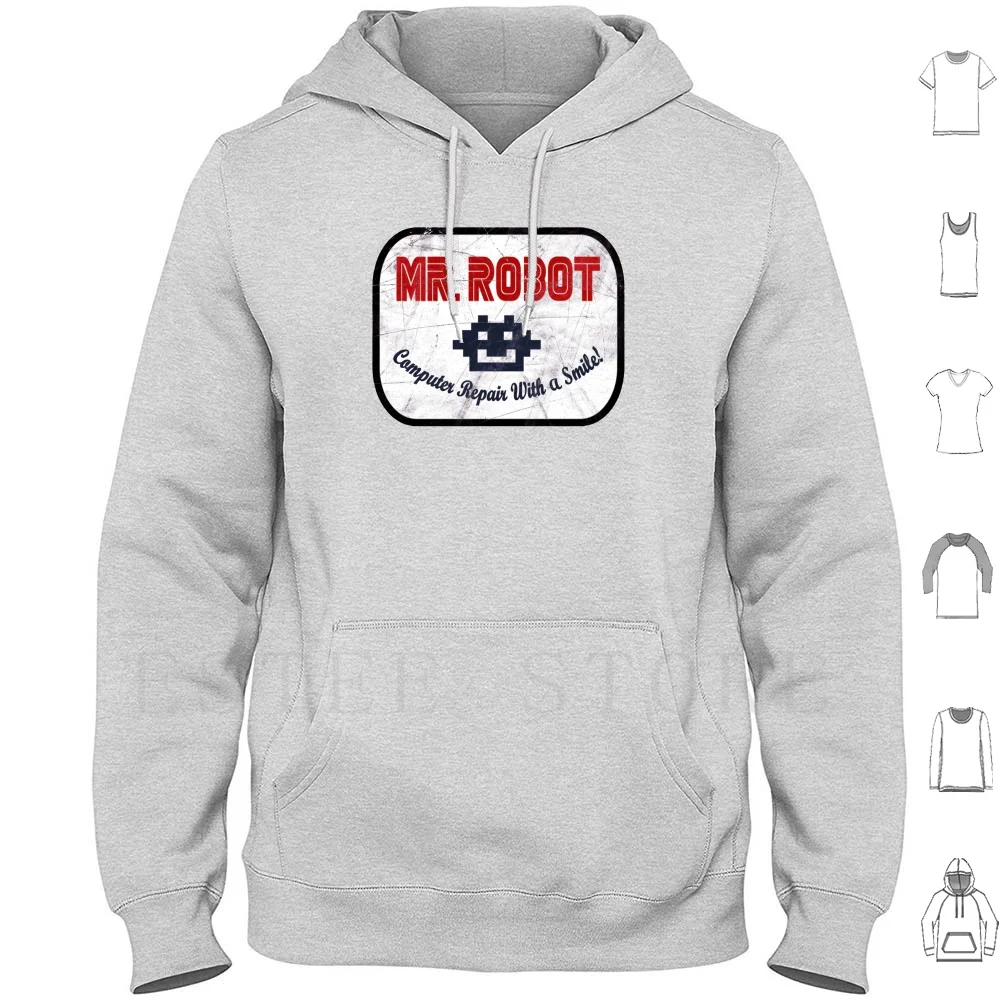 

Mr Robot-Computer Repair With A Smile Hoodies Fsociety Fsociety Mr Robot Tv Drama Hacker Hacker Programmer New