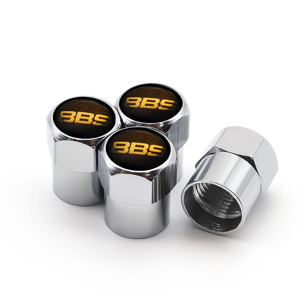 

Auto parts - metal car tire valve cover with a small wrench for tightening the cover and can be used as a keychain