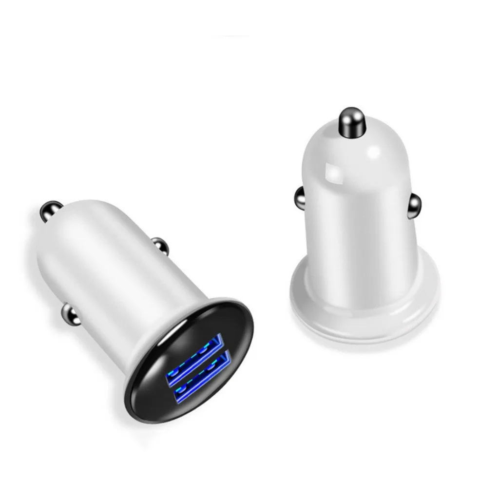 Автомобильное зарядное устройство с двумя портами USB гальванический мобильный