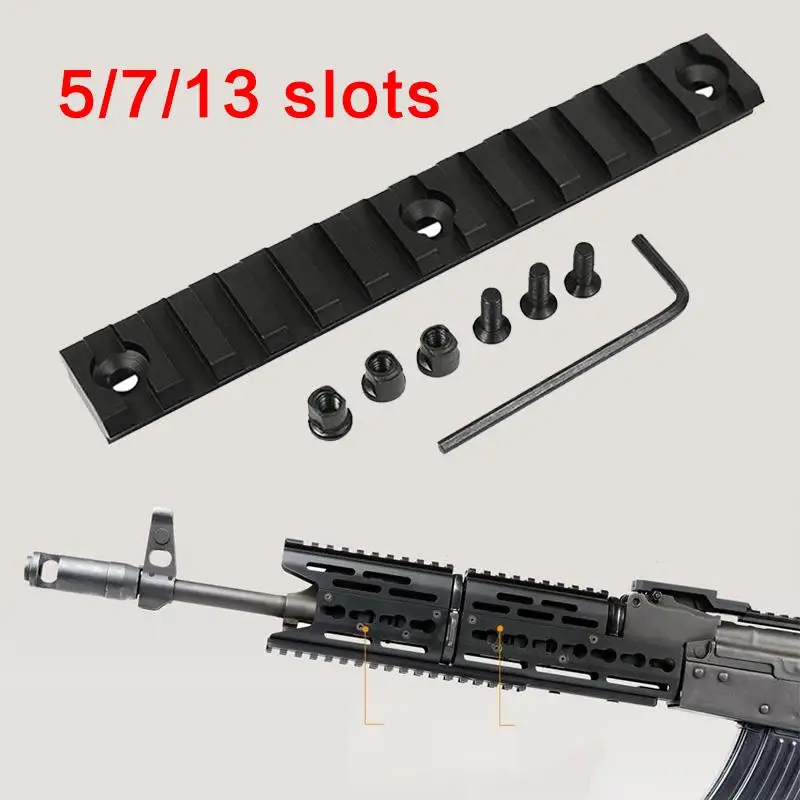 Magorui тактический Keymod Picatinny Weaver Rail защитная секция алюминиевый 5 7 13