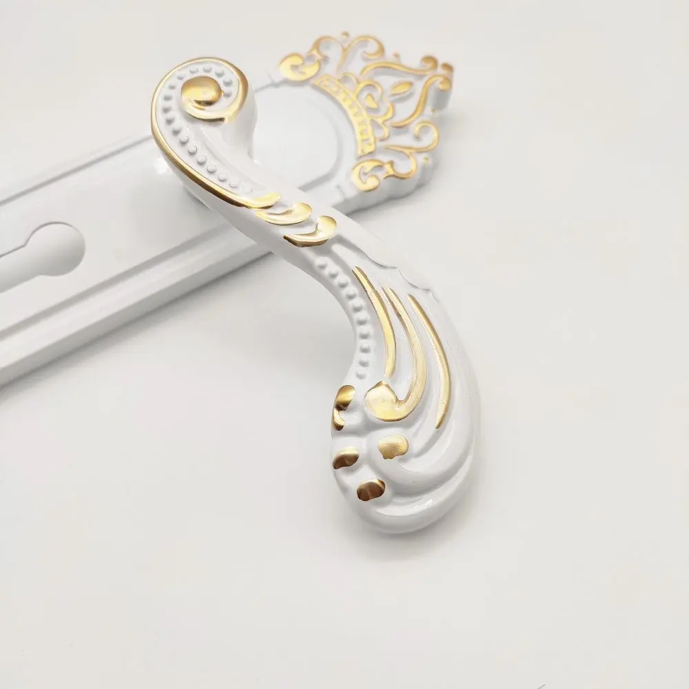 Винтажный дверной замок с ручкой деревянная Бесшумная ручка шкафчика для