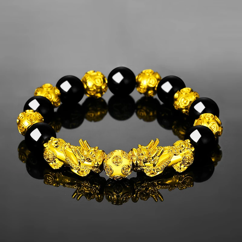 Pixiu браслет мужские ювелирные изделия Пара Браслеты для женщин подарок мужчин homme