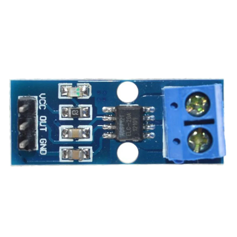 10Pcs Acs712 20A Range Hall Current Sensor Module Acs-712 3Pin | Электроника
