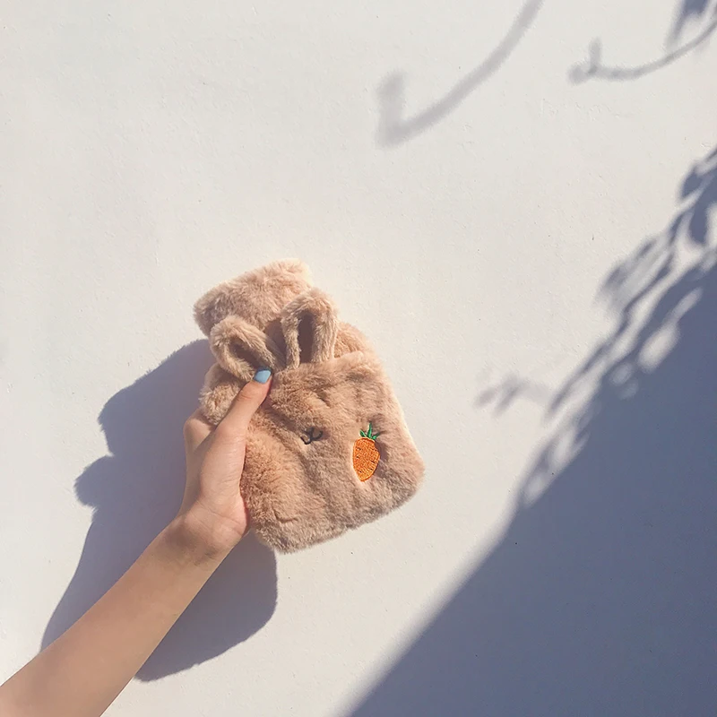 

Portable Bottle Hand Warmer Kawaii Reusable Plush Stomach Small Hand Warmer Cute Winter Calienta Biberones Home Items DE50ZS