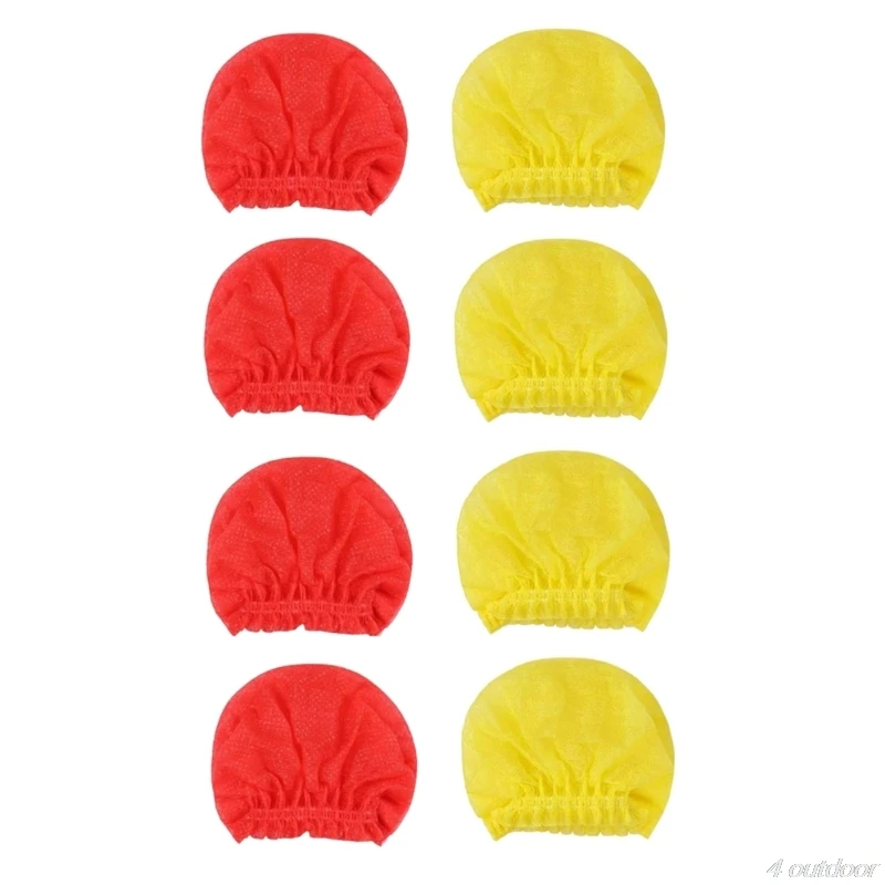 

120pcs Disposable Microphone Cover Non-Woven Microphone Sanitary Windscreen L69F