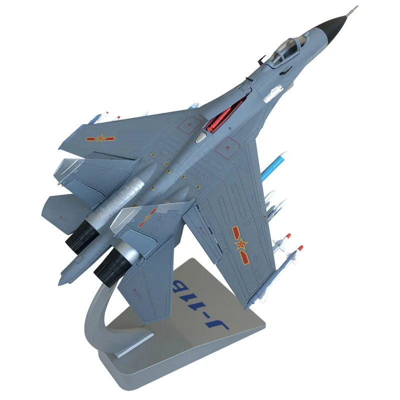 1/72 масштаб сплав самолета китайской ВВС J-11B истребитель J11B детские игрушки Детский подарок для коллекции