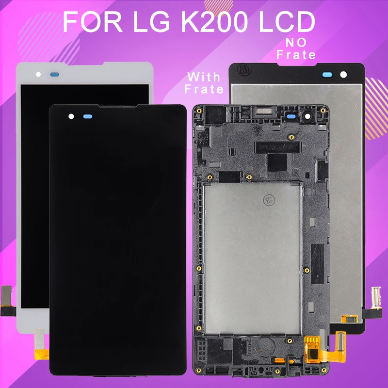Catteny Lcd для LG X Style K200 дисплей с сенсорным экраном дигитайзер сборка K6 K200DS K200F рамкой
