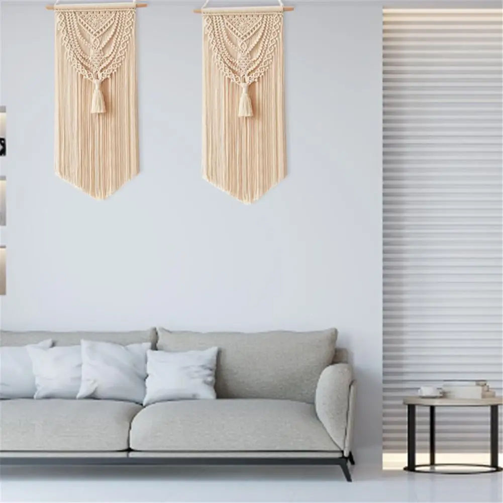 Макраме гобелен ручной работы в стиле бохо шикарный настенный Декор для дома