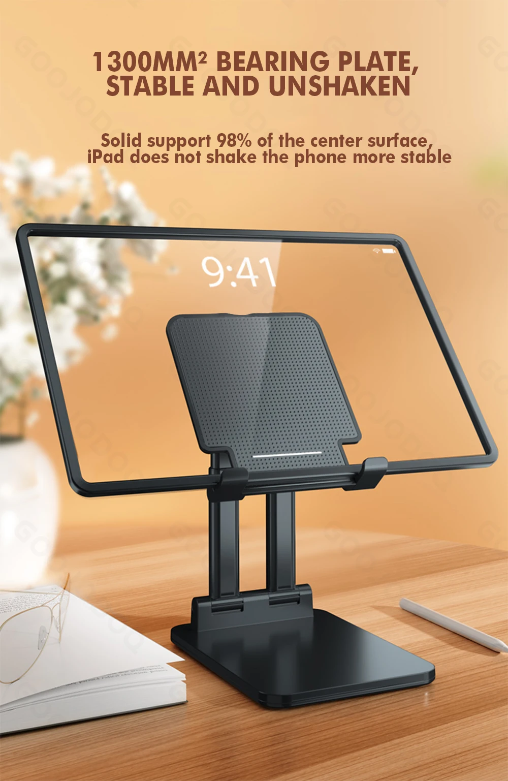Tablet holder For iPad Pro 11 case 2021 ipad stand Adjustable mobile phone support tablet Xiaomi Huawei Samsung |