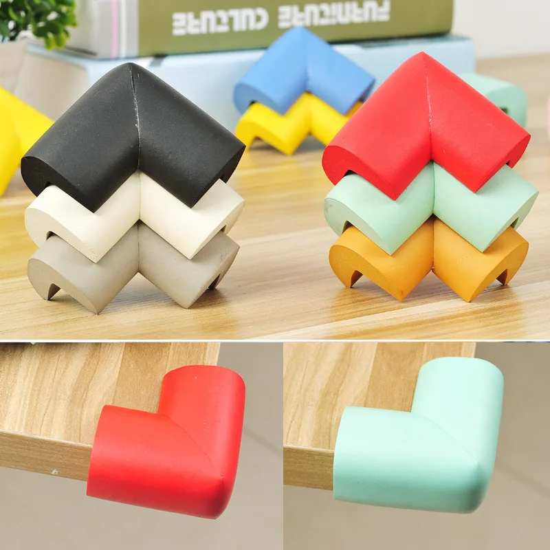 

12pcs/lot 6x4x1.5cm Children Protection Corner Soft Table Desk Safety Baby Edge Guards