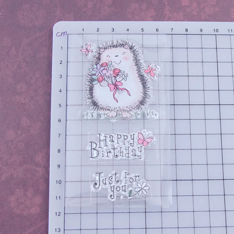 Прозрачные штампы для скрапбукинга новинка 2020 сосновый лес орех прозрачный