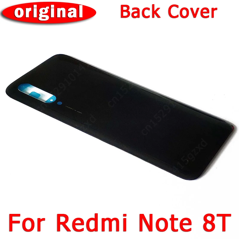 Оригинальный чехол на заднюю крышку аккумулятора для Xiaomi Redmi Note 8T с адэнсивной