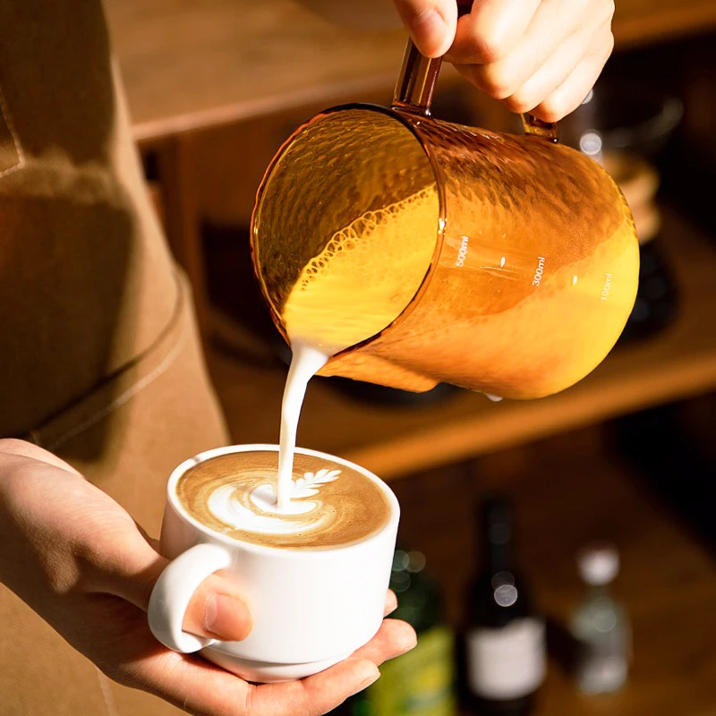 Кувшин для вспенивания молока баристы эспрессо латте капучино молочного крема