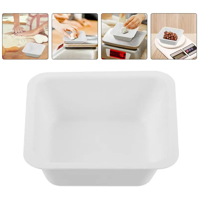 

30Pcs Plastic Weighing Plate Weighing Boats Weighing Dish Laboratory Supplies