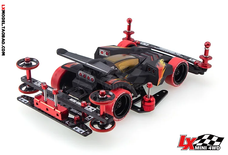 Tamiya 95508 Mini 4WD Neo-Tridagger ZMC Carbon Special (супер-II шасси) 1/32 ремонт | Игрушки и хобби