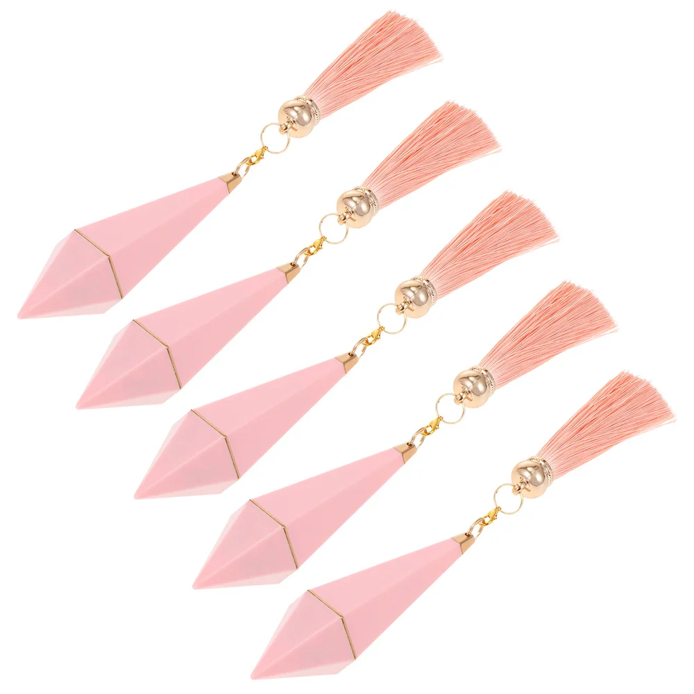 

3Pcs Small Refillable Bottle with Tassel for Cosmetics Makeup Lip Gloss Lip Balm