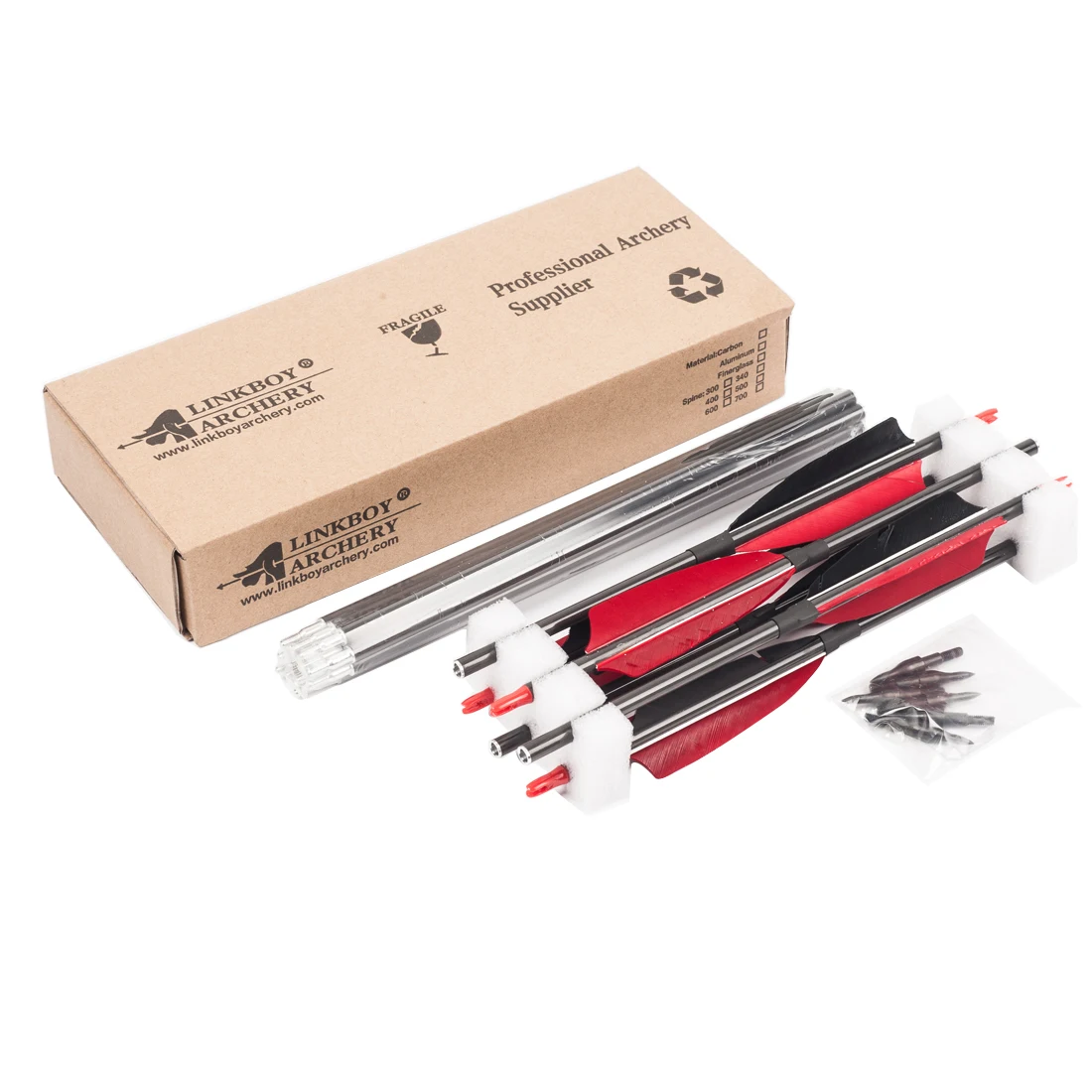 12 шт. карбоновые стрелы для стрельбы из лука 3 Take Spine500 Pocket 5 &quot турецкое перо 100 г