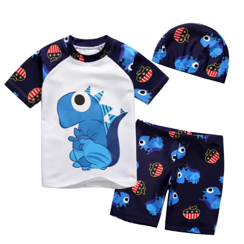 

Children's swimsuits big boys boys split dinosaurs sunscreen quick-drying swimsuits baby kids swimwear