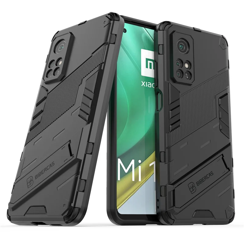For Case Xiaomi Mi 10T Pro Cover For Mi 10T Pro Capas Kickstand Back Holder Cover For Mi 10T Pro Lite Redmi Note 10 Pro Fundas