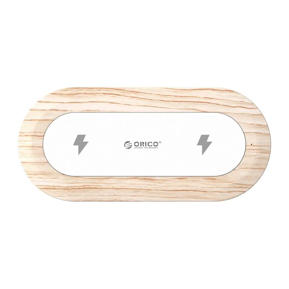 ORICO Беспроводное зарядное устройство для iPhone X 8 XS 10 Вт USB Беспроводная зарядка для samsung Galaxy S8 S9 S7 Edge USB Беспроводное зарядное устройство - Цвет: Wireless Charger
