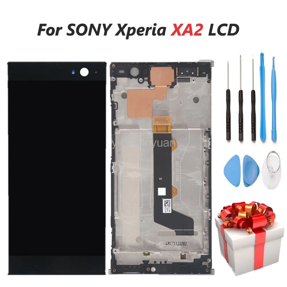 

Original For Sony Xperia XA2 LCD Display Touch Screen Digitizer Assembly Replacement For 5.2" SONY XA2 LCD H4133 H4131 H4132 LCD