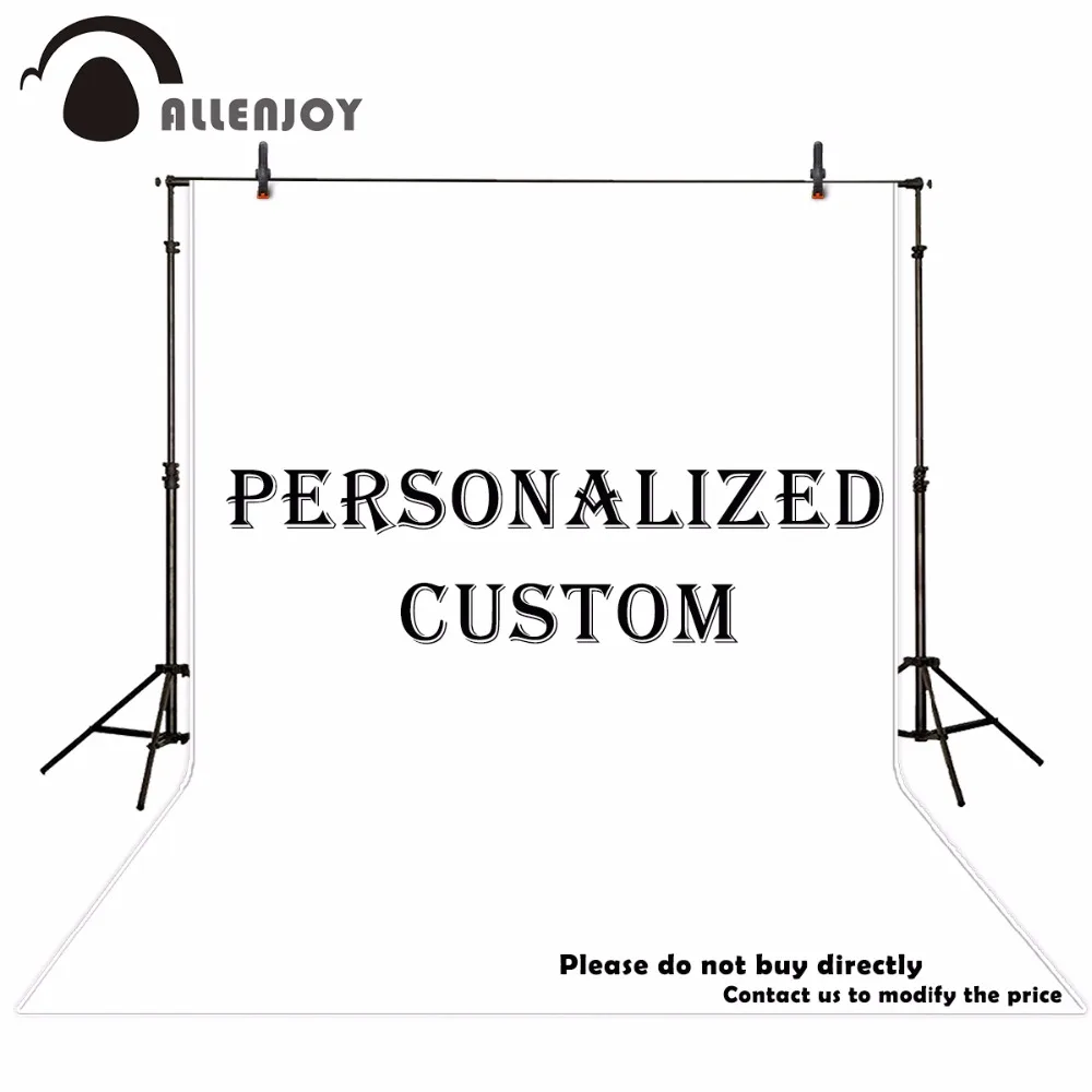 

Allenjoy Customize Party Backdrop Personality Birthday Christmas Photocall Halloween Event Banner DHL fast Shipping Link Supply