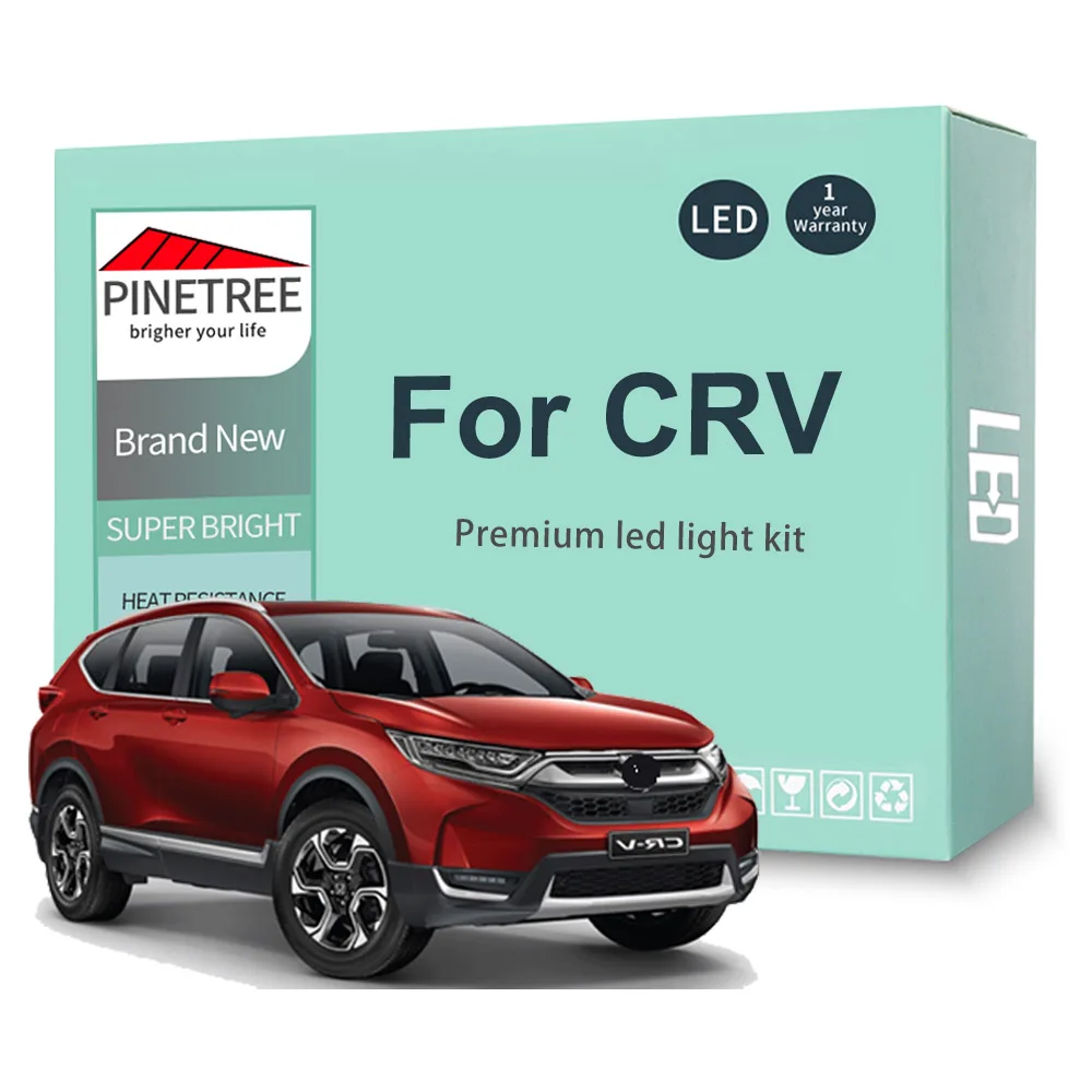 

For Honda CR-V CRV 1995-2016 2017 2018 2019 2020 Led Interior Light Kit Dome Map Interior Lamp Canbus No Error