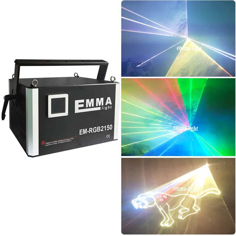 Новое высокое Мощность 15 Вт Rgb контройлер с управлением Dmx ILDA Sd Карты Лазерный