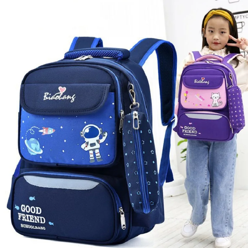 

New Waterproof Children School Bags Cartoons Kids Bookbag Primary Backpack Boys Girls Bolsa Mochila Infantil Plecak Dla Dzieci