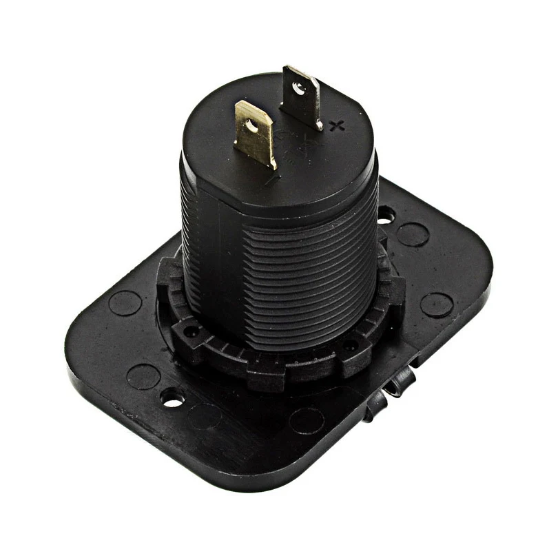 DIY 12V 24V Dual USB Автомобильное зарядное устройство Панель питания 1A &amp 2.1A для Iphone