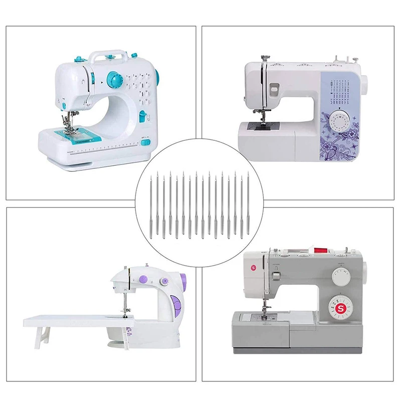 10Pcs Household Sewing Machine Needle Sharp Universal Regular Point For Singer Brother Accessories | Дом и сад