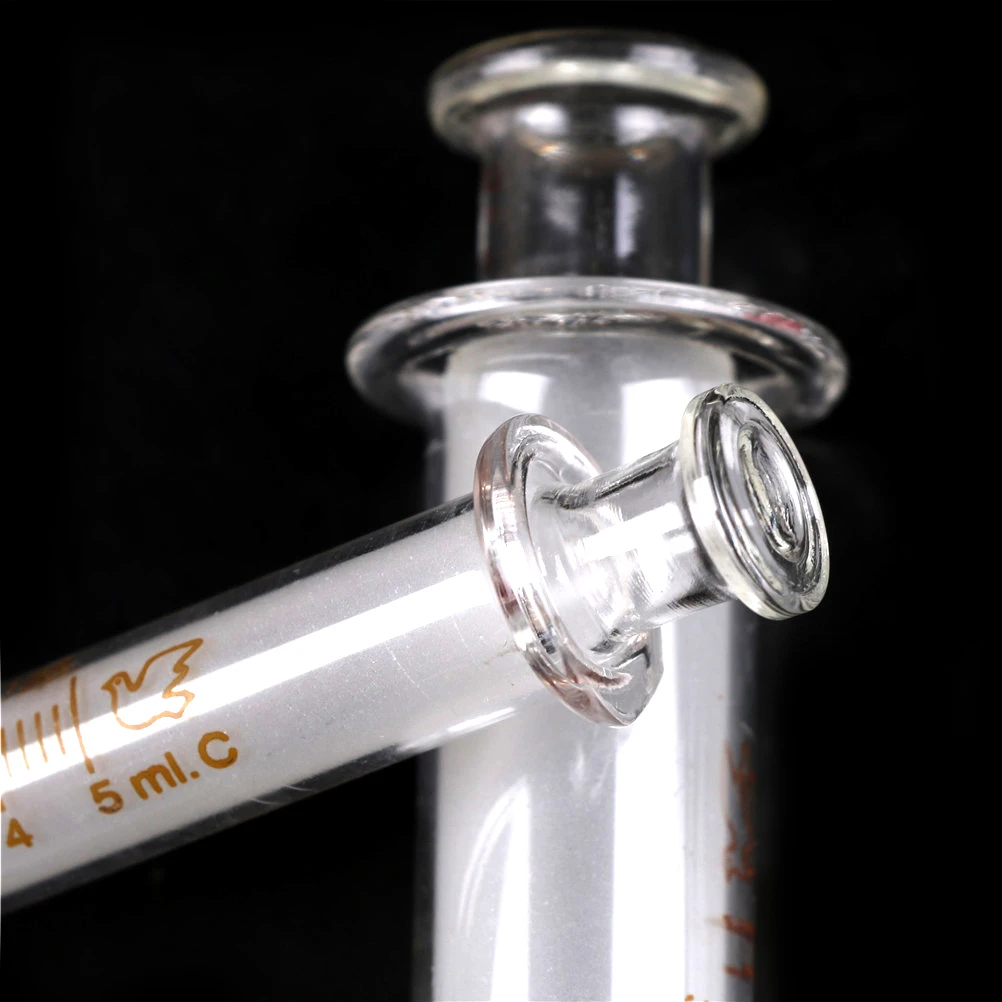 

1PCS 2ML 5ML 10ML 20ML Glass Syringe Injector Sampler Dispensing With Ink Chemical Medicine New