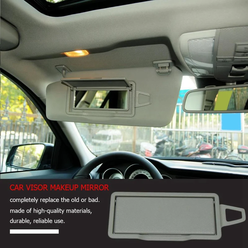 Автомобильный водительский боковой солнцезащитный козырек косметическое