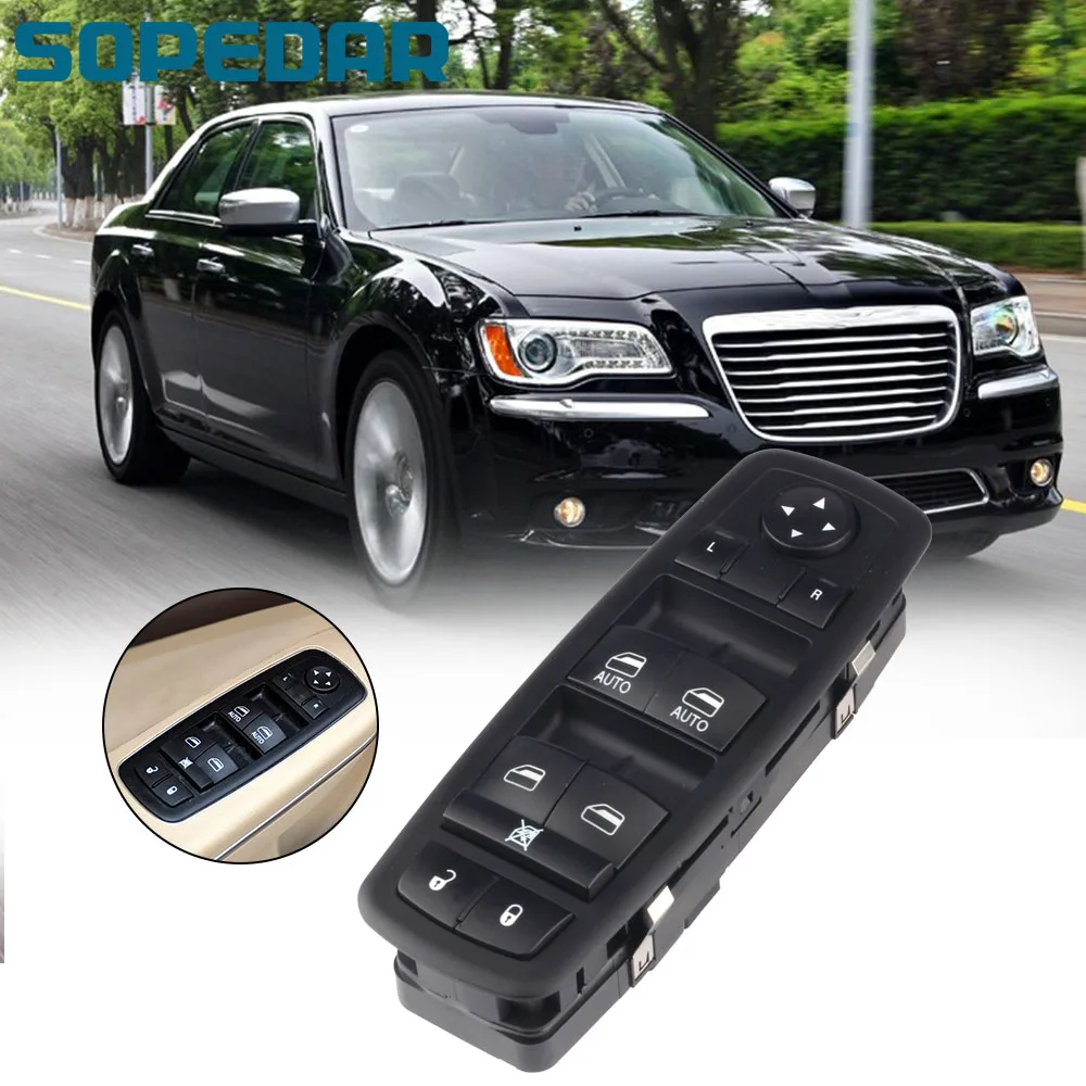 

SOPEDAR передний левый Мастер управления выключатель стеклоподъемника для Chrysler 300C Dodge Ram Charger 1500 68030826AC 68231805AA