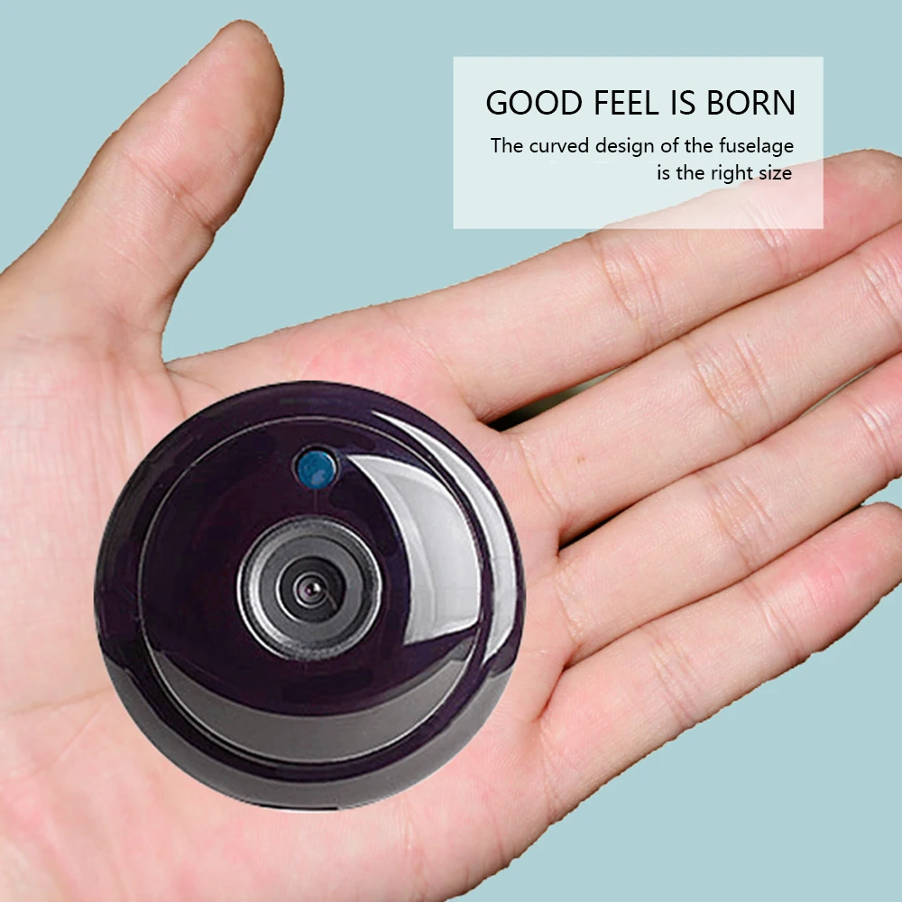 Мини Wifi HD V380 IP камера детский монитор беспроводной CCTV инфракрасный ночное