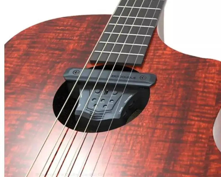 Двойной G0 трансакустическая система Soundhole магнитные датчики свободного открытия реверберации хора задержки частоты Пикапы