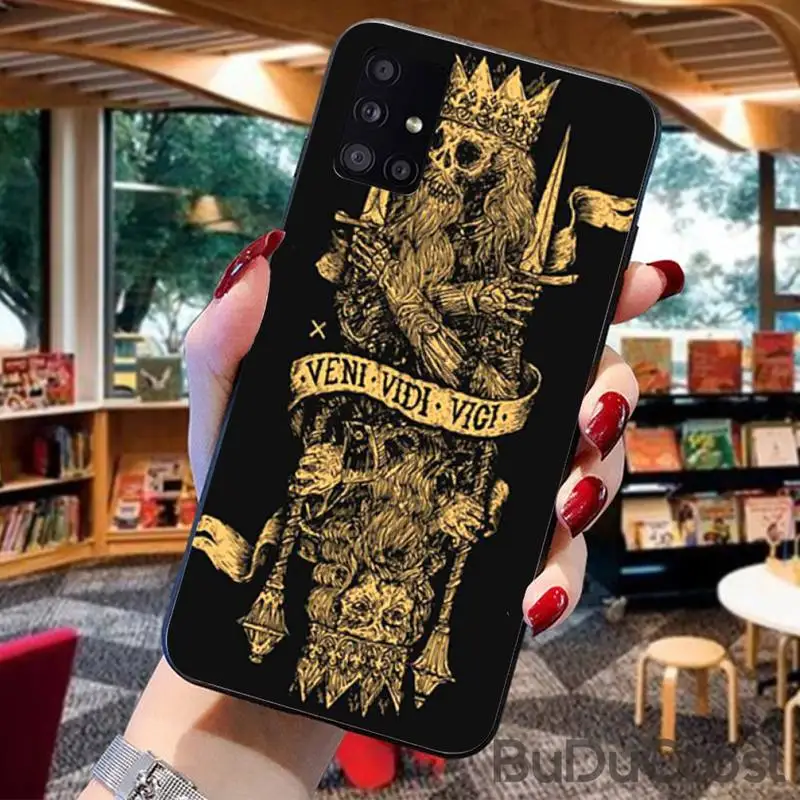 

Riccu Veni Vidi Vici Phone Case For Samsung Galaxy A10 A20 A30 A40 A50 70 A10S 20S A2 Core C8 A30S A50S A31