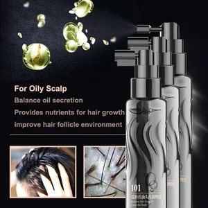 Тоник для волос Zhangguang 101 г, 3 х 80мл, эссенция для лечения роста волос, китайская медицинская терапия, против выпадения волос