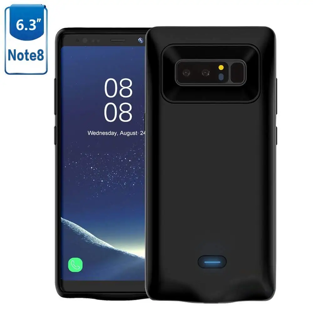5500 мАч зарядное устройство чехол для samsung Galaxy Note8 power Bank Note9 Внешнее