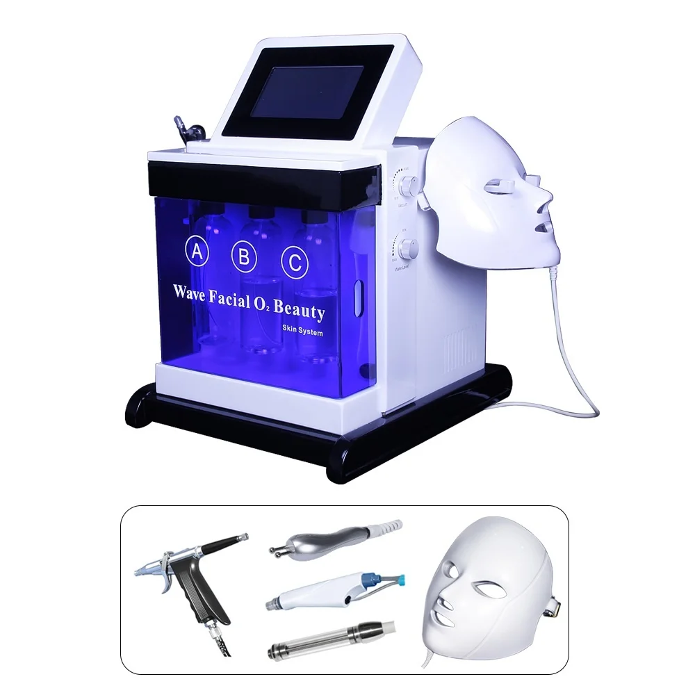 Newest Multifunction 5 In 1 Water Dermabrasion Deep Cleaning Hydro Facial Face Care Dead Skin Rejuvenation Machine