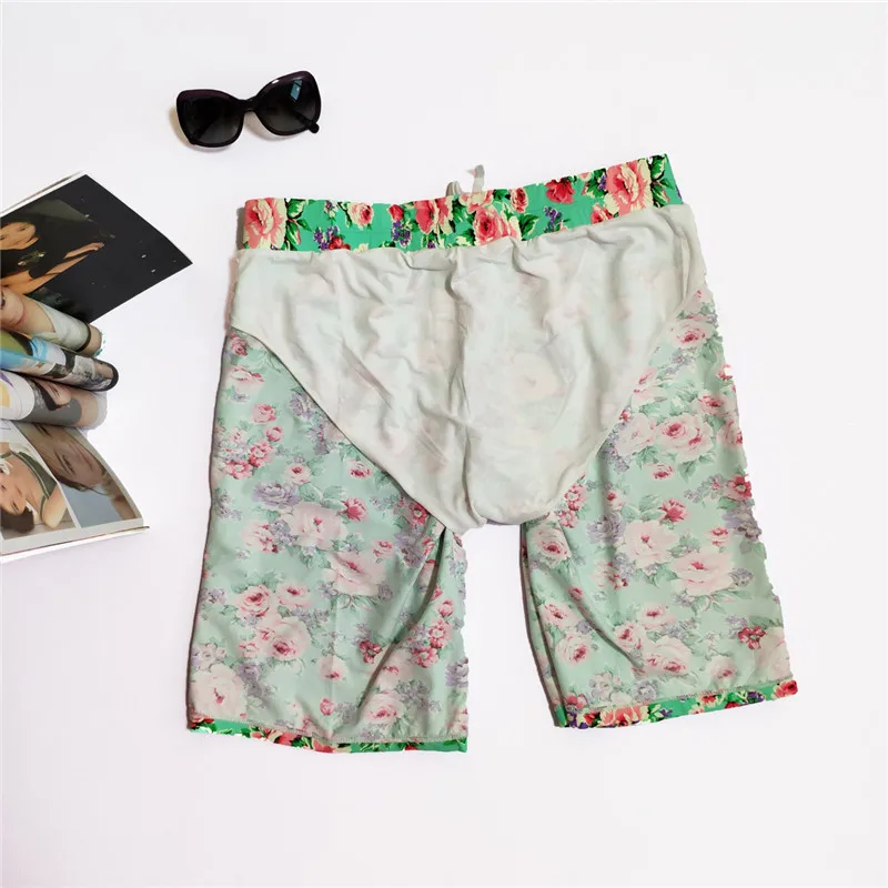 Эластичные пляжные шорты для плавания мужская модель 2020 спортивная одежда и