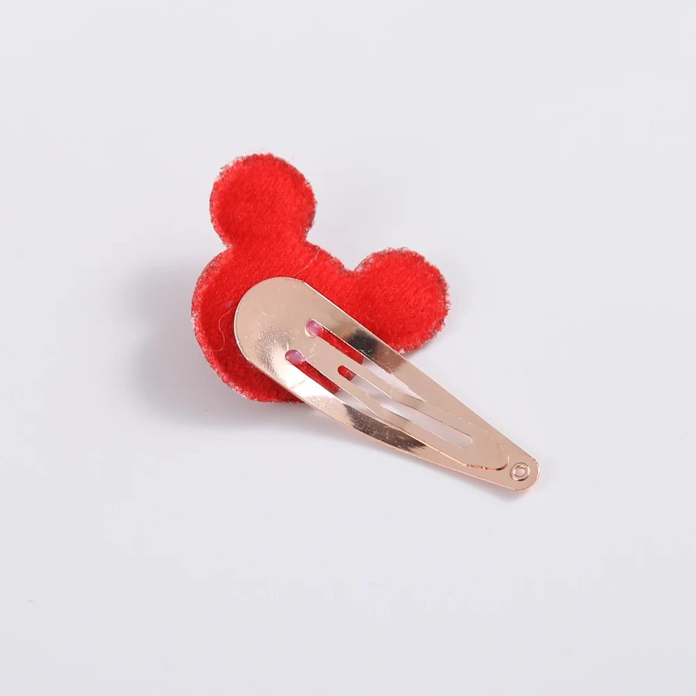 Pasadores de dibujos animados para beb&eacute; y ni&ntilde;a, Clips para el pelo de beb&eacute;, horquillas para chica de 6cm, accesorios para el cabello de 6 colores, 1 Uds.-4